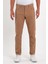 Klasik 5 Cep Rahat Kalıp Chino Pantolon Camel 1