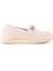 L04.422 Kadın Loafer Ayakkabı Ekru 2