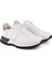 L4843 Casual Erkek Deri Ayakkabı Beyaz 3