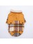 Hardal Plaid Küçük Irk Köpek Kabanı 2