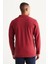 AC&Co / Altınyıldız Classics Erkek Bordo Standart Fit Normal Kesim 3 Iplik Içi Polarlı %100 Pamuk Polo Yaka Sweatshirt 5