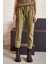 Beli Ipli Salaş Gabardin Pantolon Haki 4