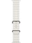 42-49MM Yeni Nesil Apple Uyumlu Akıllı Saat Kordonu Silikon Beyaz 1