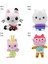JeaLove Jea·love 4 Adet Gabby's Dollhouse Peluş Oyuncaklar Çocuk Hediyeleri Bebek (Yurt Dışından) 2