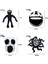 JeaLove Jea·love 4 Pcs Kapılar Roblox Şekil Peluş Oyuncaklar Çocuk Hediyeler Bebekler (Yurt Dışından) 2