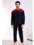 Falkon 7204 Polar Kışlık Erkek Ev Pijama Takımı Uyku Takımı 1