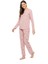 3993 Kadın Yuvarlak Yaka Pijama Takımı 3