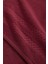 Lısa Bukle Jakarlı Havlu Bordo 70x130 2