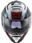 Storm 2 Racer Mavi-Kırmızı Kask 3