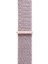 Watch Tüm Modeller Uyumlu Cırt Cırtlı Ayarlanabilir Bez Pembe Gri Kordon 38 40 41 mm 1