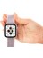 Watch Tüm Modeller Uyumlu Cırt Cırtlı Ayarlanabilir Bez Pembe Gri Kordon 38 40 41 mm 3