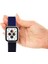 Watch Tüm Modeller Uyumlu Cırt Cırtlı Ayarlanabilir Bez Koyu Mor Kordon 42 44 45 49 mm 3