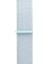 Watch Tüm Modeller Uyumlu Cırt Cırtlı Ayarlanabilir Bez Açık Mavi Kordon 38 40 41 mm 1