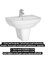 Vitra form 500 Lavabo 60 cm - Beyaz - (Ayak Hariçtir) - 4293B003-0001 2