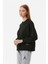 Yazılı Bisiklet Yaka Sweatshirt 3