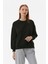 Yazılı Bisiklet Yaka Sweatshirt 5