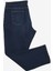 Normal Bel Normal Paça Relaxed Mavi Erkek Denim Pantolon Luther-O-U 2