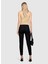 Yüksek Bel Slim Fit Siyah Kadın Pantolon 4BYW55AH6 2