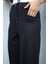 Kadın Çimalı Bol Paça Pantolon Eşofman BRC6502 Siyah 4