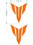 mt Logo 5 x 5 cm Turuncu Sticker 2 Li Set 1