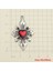Gotik Kalp Charms Corazon Kanatlı Kolye 925 Ayar Gümüş Kaplama Doğum Günü Parti Yldönümü Hediye 2