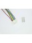 Sanec 3,96MM Kilitli 6 Pin Kablolu Konnektör Takım 10CM - 1,50MM - Çift Taraflı 1