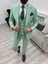 Erkek Takım Elbise Kırlangıç Yaka Italyan Kesim Slim Fit Ceket Yelek Pantolon 4