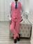 Erkek Takım Elbise Kırlangıç Yaka Italyan Kesim Slim Fit Ceket Yelek Pantolon 2