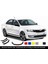 Dkelektronik Skoda Rapid Lip 4 Parça Kırmızı / Tampon Eki 1