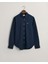 Erkek Lacivert Slim Fit Düğmeli Yaka Düz Gömlek 3000102.410 3