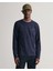 Erkek Lacivert Regular Fit Bisiklet Yaka T-Shirt 2004049.433 1