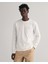 Erkek Krem Regular Fit Bisiklet Yaka T-Shirt 2004049.113 1