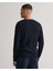 Erkek Lacivert Regular Fit Bisiklet Yaka Düz Kazak 8050601.433 2