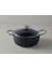 English Home Charm Granit Derin Tencere 24 cm Siyah 1