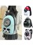 Siyah Ayı S-Altında 6.0 kg Pet Karikatür Baskı Kedi Sırt Çantası Taşıyıcı Pet Açık Seyahat Malzemeleri Kediler Için Yavru Nefes Kedi Taşıma Çantaları Mochila Para Gato (Yurt Dışından) 2