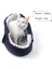 Haki Kadife Kedi Taşıma Çantası Kediler Için Sırt Çantası Panier Çanta Kedi Seyahat Için Peluş Kediler Çanta Sırt Çantası Yatak Köpek Pet Kedi Aksesuarla (Yurt Dışından) 2