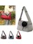 Gri Küçük Hayvan Kedi Taşıma Çantası Köpek Sırt Çantası Seyahat Evcil Hayvan Tote Omuz Çantası Örgü Sling Messenger Köpek Açık Malzemeleri Taşıma (Yurt Dışından) 2