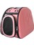 Opak Pembe S-37CMX22CMX21CM Tnly Kedi Uzay Kapsülü Şeffaf Kedi Taşıma Çantası Nefes Alabilen Evcil Hayvan Taşıyıcı Küçük Köpek Kedi Sırt Çantası Yavru Kedi Için Seyahat Kafesi Çanta (Yurt Dışından) 1