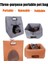 Kahve 40X40X48 cm Pet Keçe Kedi Taşınabilir Kedi Çanta Evi Dışarı Çıkmak Için Araba Pet Yatak Köpek Taşıma Saplı Çanta Köpek Kulübesi Küçük Köpek Yavrusu Taşıma Çantası (Yurt Dışından) 2