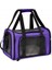Mor 44X28X28CM Kedi Taşıma Çantaları Küçük Köpek Kedi Sırt Çantası Pencere Mesh Pet Taşıyıcı Taşıma Çantası Havayolu Onaylı Kediler Için Yumuşak Taraflı Sırt Çantası (Yurt Dışından) 1
