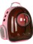 Pembe B Pet Kedi Sırt Çantası Büyük Taşınabilir Köpek Taşıma Çantası Seyahat Kabarcık Nefes Şeffaf Uzay Kapsülü Sırt Çantası Evcil Hayvan Taşıyıcı Kedi Için (Yurt Dışından) 1