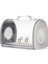 Gümüş 43X27X28 cm Kedi Çanta Gözenekli Nefes Alması Kolay Dışarı Çıkabilen Şeffaf Mektup Uzay Sırt Çantası Taşınabilir Bir Omuz Çantaları Kediler Köpek Tavşan (Yurt Dışından) 1