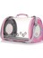 Gümüş 43X27X28 cm Kedi Çanta Gözenekli Nefes Alması Kolay Dışarı Çıkabilen Şeffaf Mektup Uzay Sırt Çantası Taşınabilir Bir Omuz Çantaları Kediler Köpek Tavşan (Yurt Dışından) 2