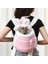 Gri 3kg Nefes Alabilir Pet Kedi Taşıma Çantası Küçük Köpekler Için Kış Sıcak Sırt Çantası Kedi Açık Seyahat Yavru Asılı Göğüs Çantası 6kg Yük Taşıyan (Yurt Dışından) 3