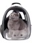 Stil 4 Uzay Modülü Pet Kedi Sırt Çantası Taşınabilir Seyahat Nefes Kedi Çantası Kapsül Taşıma Köpek Kedi Şeffaf Sırt Çantası Evcil Hayvan Taşıma Çantası (Yurt Dışından) 3