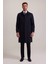 Erkek Lacivert Regular Fit Gabardin Pardesü 1