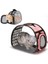 Siyah 36X20X22CM Kedi Taşıma Çantası Kedi Kafesi Taşıma Sırt Çantası Köpek Kedi Çantası Seyahat Pet Taşınabilir Nefes Taşıyıcı Şeffaf Sırt Çantası Kediler Için Pet (Yurt Dışından) 2