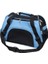 Mavi M Taşınabilir Katlanabilir Köpek Kedi Taşıyıcı Nefes Örgü Seyahat Kafesi Crossbody Tote Çanta (Yurt Dışından) 1