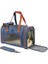 Denim Mavi 46X26X28 cm Katlanabilir Nefes Köpek Kedi Taşıyıcı Kediler Için Gotas Açık Seyahat Evcil Hayvan Aksesuarları Köpekler Için Mascotas Malzemeleri Taşıma Perro (Yurt Dışından) 1