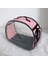 Pembe L Taşınabilir Taşıyıcı Şeffaf Crossbody Katlanır Kedi Paketi Evcil Hayvan Sırt Çantası Köpek Evrensel Seyahat Çanta Paketi Nefes Alabilir Kutu (Yurt Dışından) 1